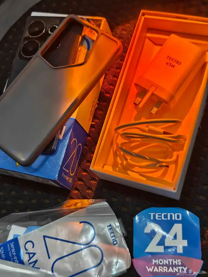 اخو الجديد Tecno 20 premier 5G 512-16 3