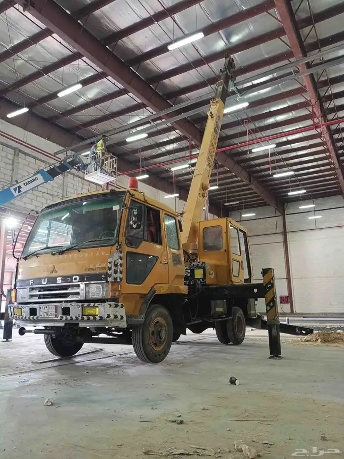 كرينات للايجار يومي وشهري 25 طن50 طن100طن130طن بوم تراك10طن 4