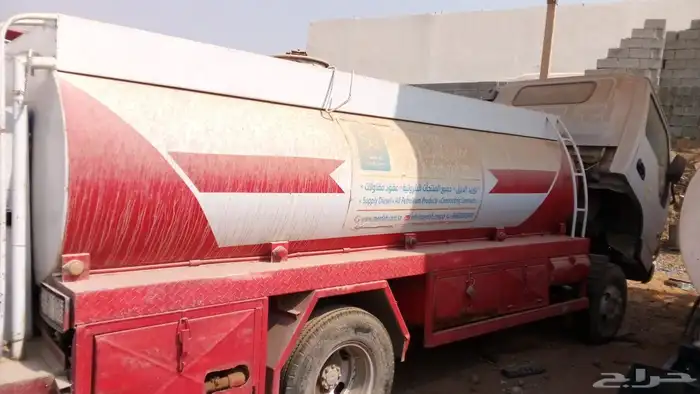 للبيع دينا جاك 2011 صهريج ديزل 6000 لتر جاهز بعداد ومضخة 3