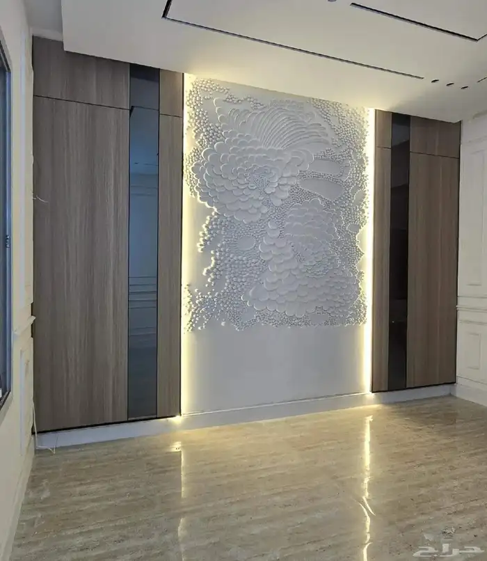 شيبورد ديكورات داخليه تكسيات رف مكتبه حامل شاشه 7