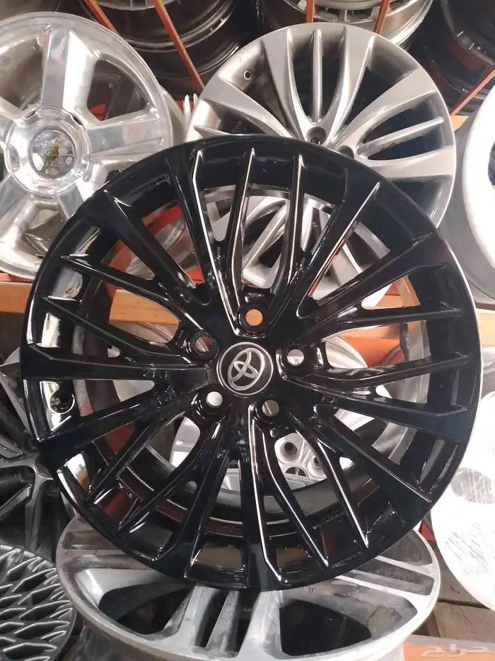 جنوط كامري قراندي موديل2023 مقاس 18 اصلي وكاله 0