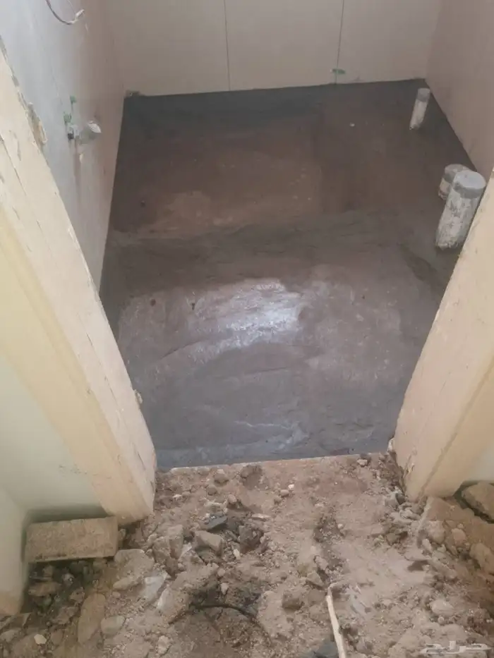 تنفيذعازل الحمامات 0