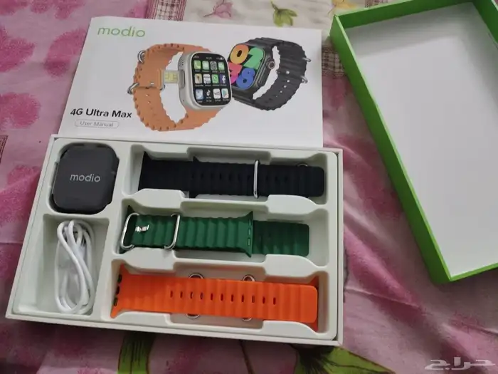 ساعه اكترونيه شبيه ساعه أبل 6