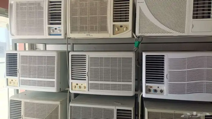 البيع مكيفات شباك مستعمل 18وا24 معا التركيب ضمان شهر 0