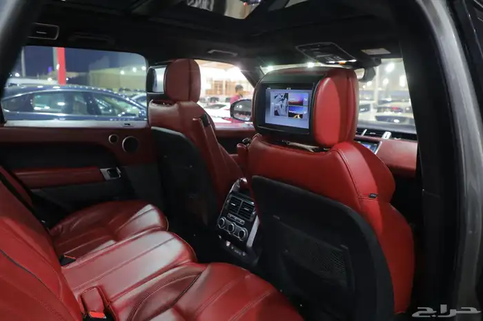 رنج روفر اسبورت 2017 سعودي شبه جديد 12