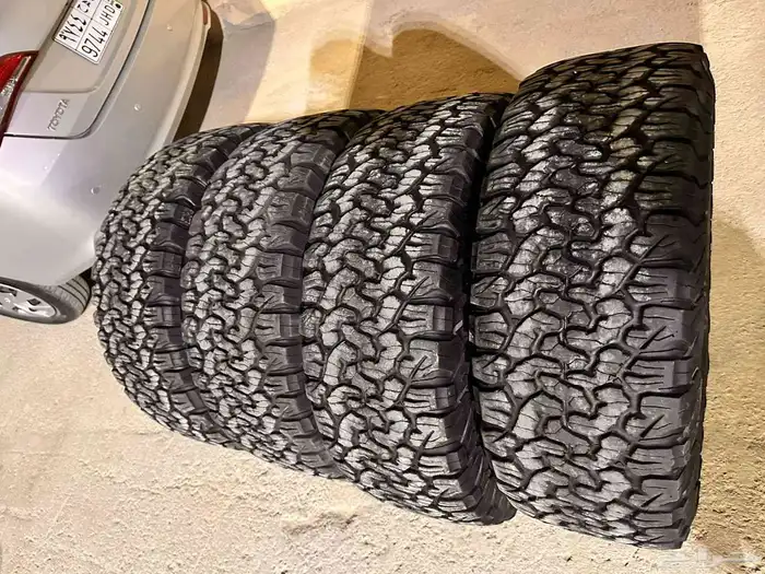 4 كفرات بي اف فواصل 17 شبه جديد 7