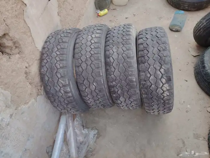 كفرات دنلوب وكاله لبنه المقاس 245 75 17 نضيف تاريخ 2023 3