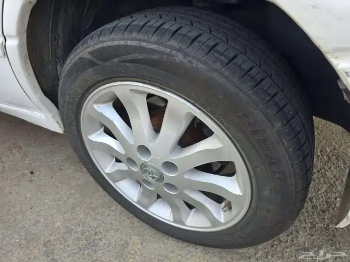 جنوط كامري مقاس 16 كامري 2002 مع الكفرات شبه جديد 0