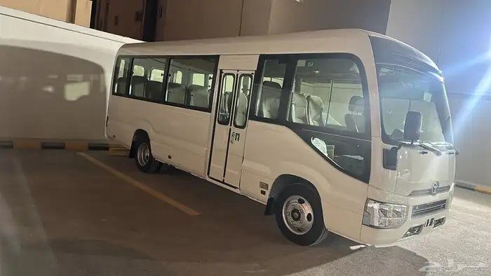 كوستر 2025 ديزل قير اوتوماتيك اصفار سعودي 1