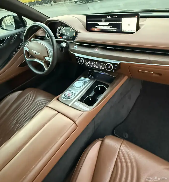 جنسس 2021 G80 ( 6 سلندر ) اعلى نوع بانوراما للبيع 13