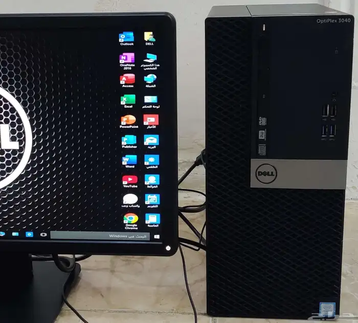 كمبيوتر مكتبي DELL نظيف جدا 1