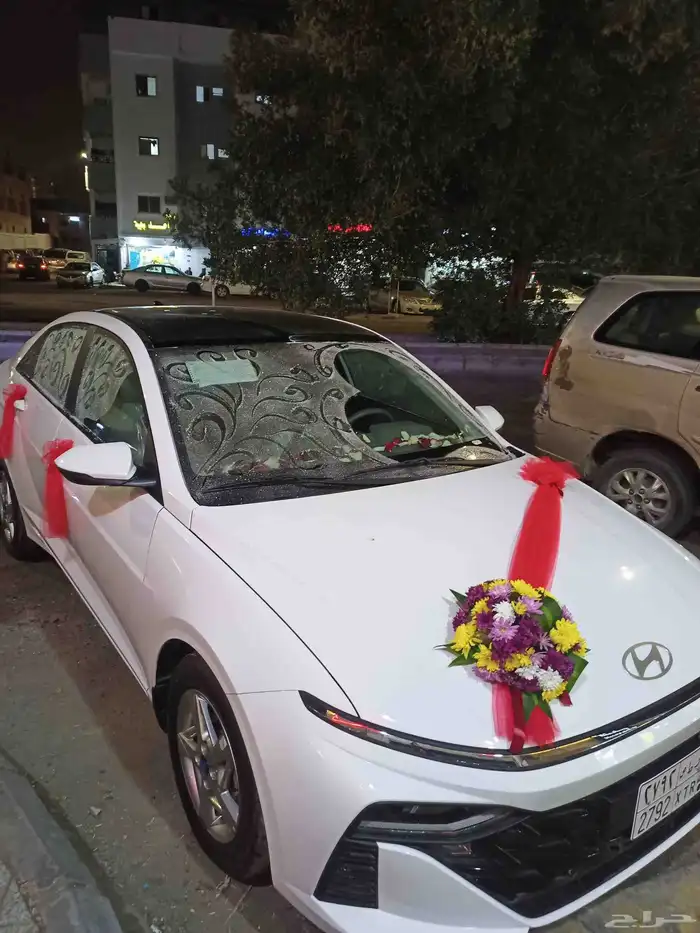 تشريع و تزيين سيارت العرسان في الموقع 8