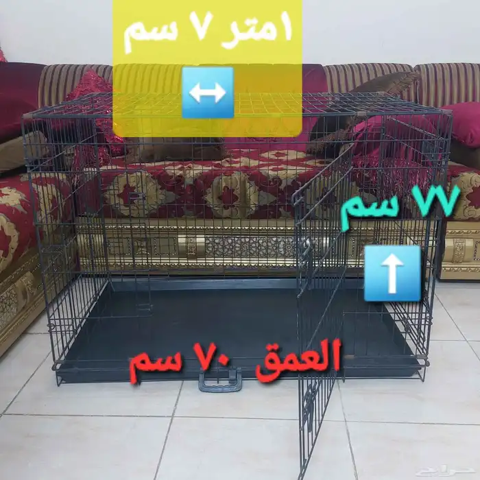 قفص كبير قطط   كلاب   طيور 0