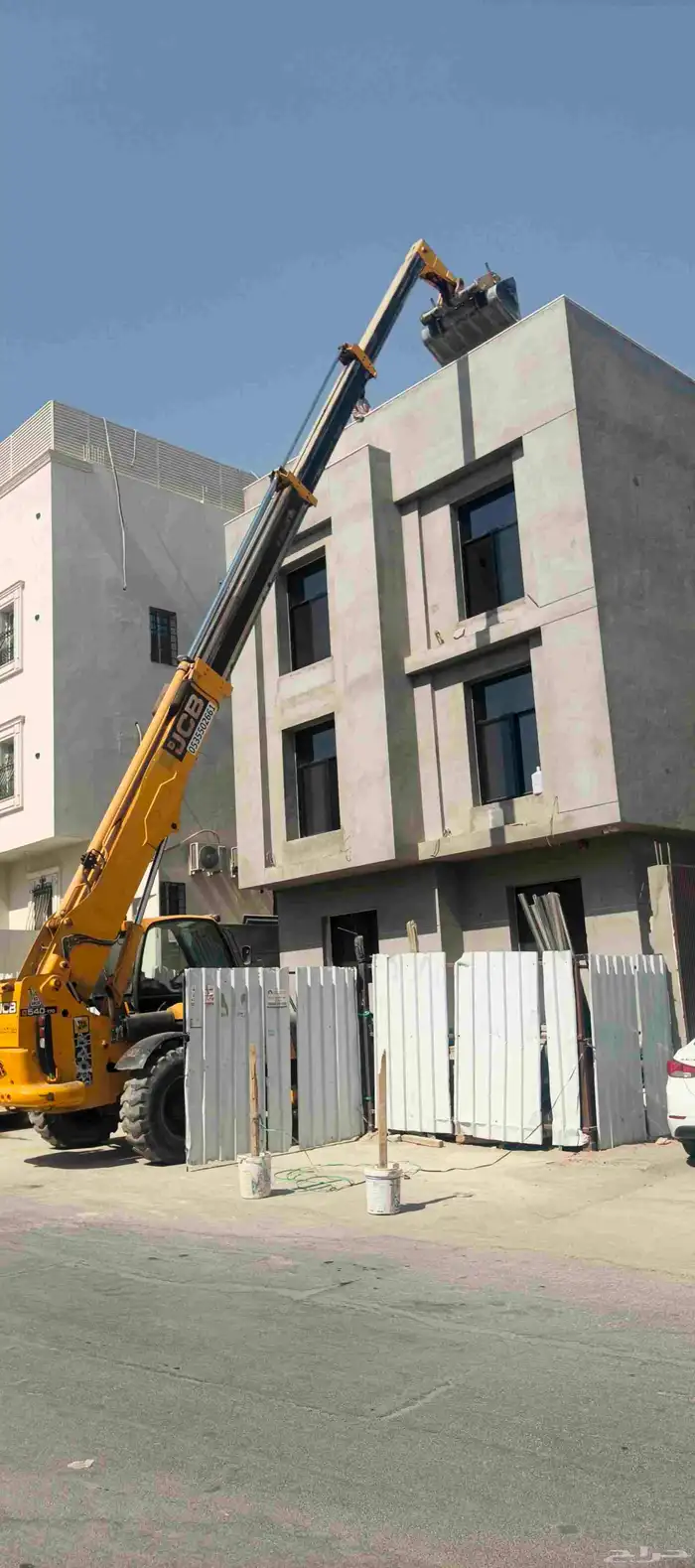 رافعه جي بي بي لرفع مواد البناء 1