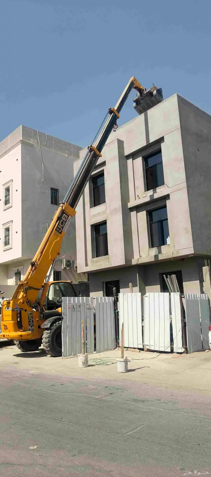 رافعه جي بي بي لرفع مواد البناء 0