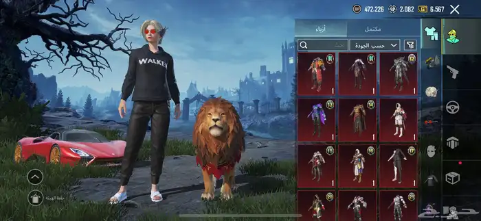 حساب ببجي 10