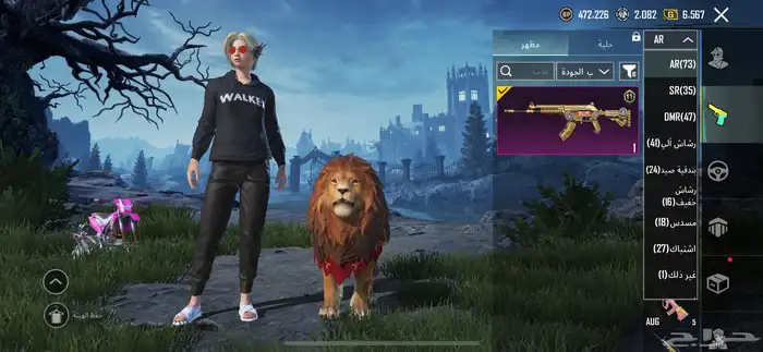 حساب ببجي 23