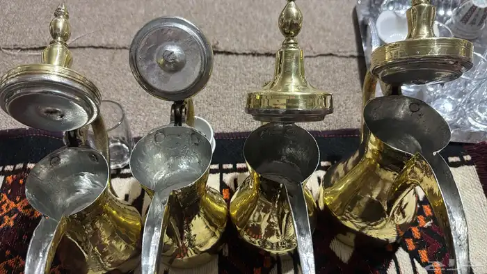 اربع دلال قرشيه ختمين وحزامين مربوبه جاهزه 0