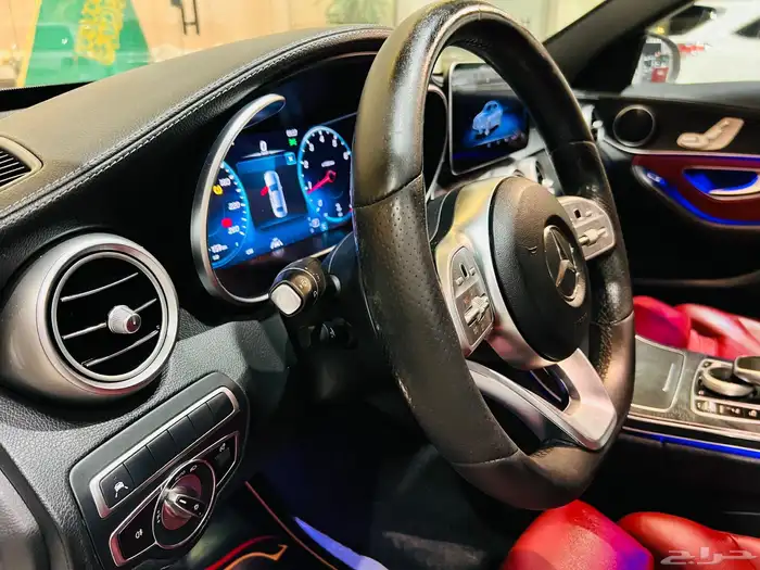 مرسيدس C200 فل كامل نظيف جدا 11