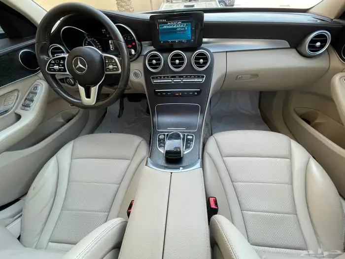 مرسيدس-2019-C200-فل كامل- بنزين- جفالي-قمه النظآفه 28