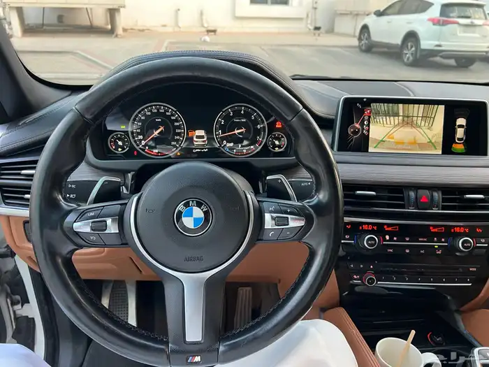 بي ام دبليو اكس bmw x6 نظيفة جدا  m kit 22