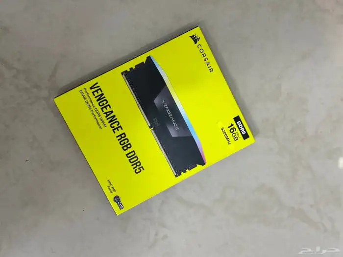 ram رامات بيسي ddr5 16 gb 5200mhz جديد لم يفتح 0