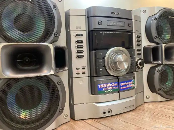 مسجل استريو ماركة سوني كاسيت وراديو الصوت نقي 8