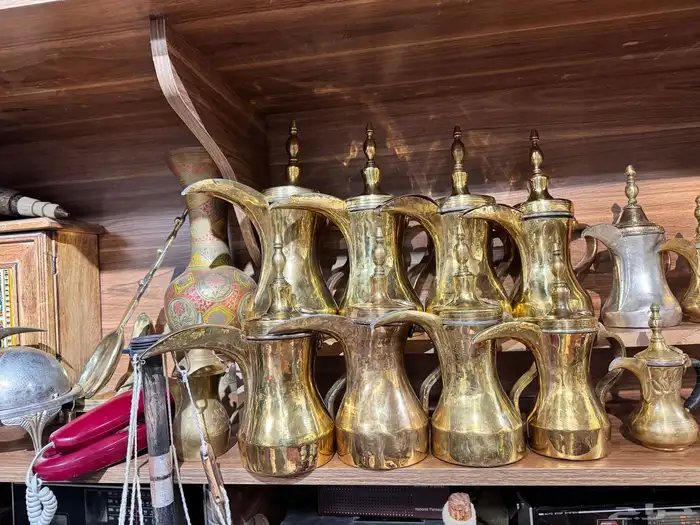 دلال قرشية أصلية تراثية مقاسات عدة Traditional Coffee pots 8