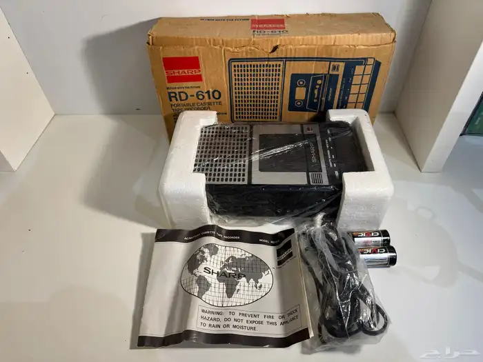 مسجل كاسيت شركة شارب 1