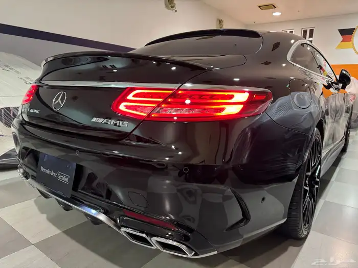 S63 AMG ملكي مواصفات خاصة مخزن بحالة الوكالة 13