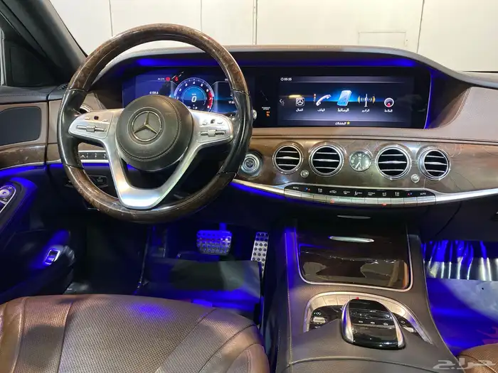 مرسيدس S450 2020 عداد 107 الف فقط 10