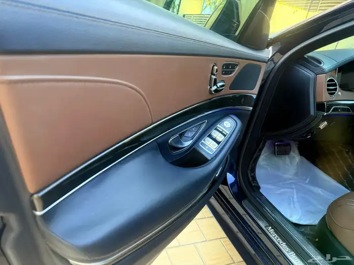 مرسيدس S400 الجفالي 2015 زر واحد  كت AMG أصلي ممشى قليل جدا 11