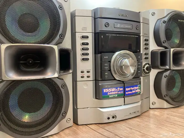 مسجل استريو ماركة سوني كاسيت وراديو الصوت نقي 9