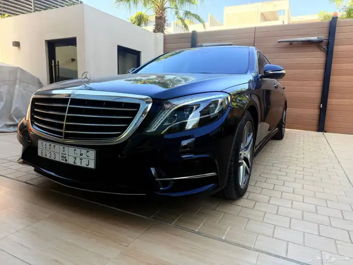 مرسيدس S400 الجفالي 2015 زر واحد  كت AMG أصلي ممشى قليل جدا 9