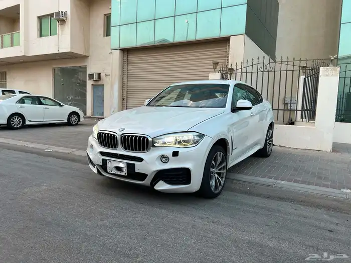 بي ام دبليو اكس bmw x6 نظيفة جدا  m kit 3