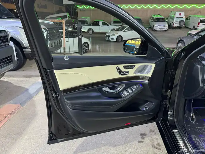 مرسيدس S500 موديل 2015 ( بحالة ممتازة ) 9