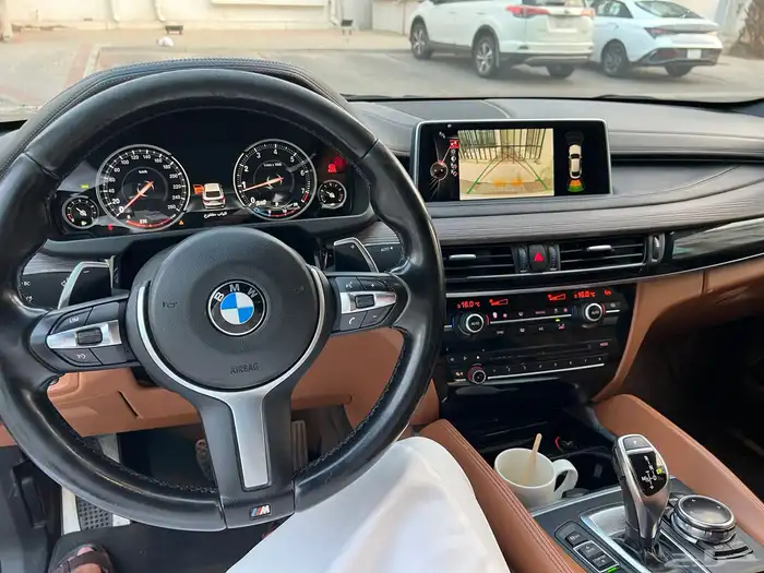 بي ام دبليو اكس bmw x6 نظيفة جدا  m kit 26