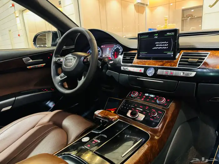 اودي A8 فل كامل نظيف جدا سعودي 7