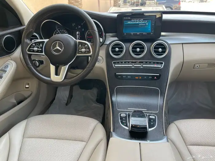 مرسيدس-2019-C200-فل كامل- بنزين- جفالي-قمه النظآفه 27