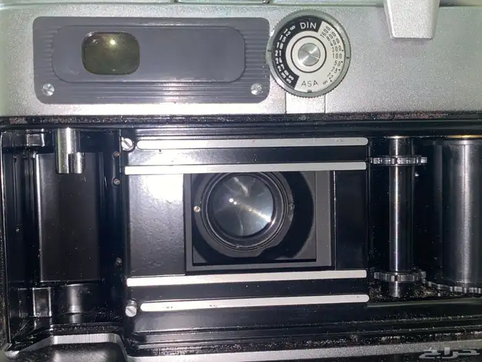 Minolta Hi-Matic كاميرا فيلم قديمه 1962 عطل بسيط 18