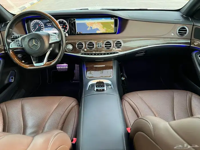 مرسيدس S400 الموديل 2015 نظيف 42