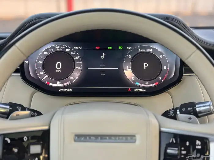 رنج روفر اوتوبوقوافي فيرست اديشن بلاك 8 سلندر جديد 30