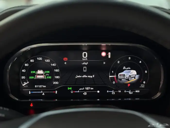 جي ام سي يوكن 2023 اسود SLE 15