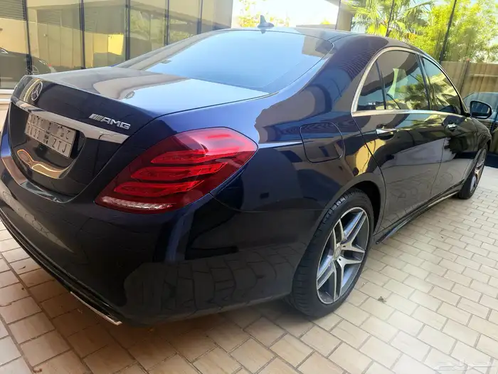 مرسيدس S400 الجفالي 2015 زر واحد  كت AMG أصلي ممشى قليل جدا 7