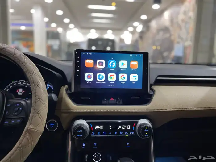 رافور 2019-2025 شاشة أندرويد كاربلاي برام 8 128 2