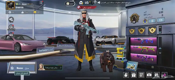 حساب ببجي للبيع 1