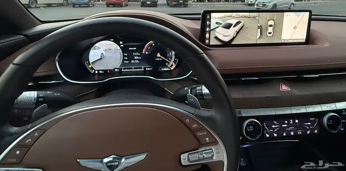 جنسس 2021 G80 ( 6 سلندر ) اعلى نوع بانوراما للبيع 23