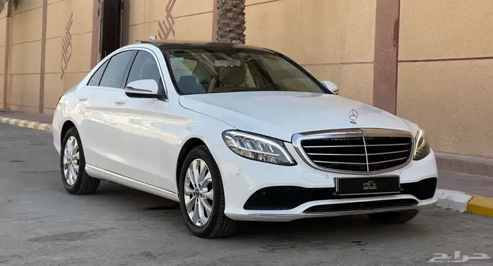 مرسيدس-2019-C200-فل كامل- بنزين- جفالي-قمه النظآفه 0