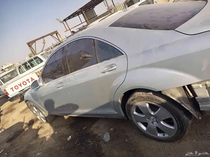 تشليح قطع غيار مرسيدس بانوراما مديل 2009حجم s500 2