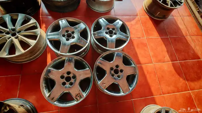 جنوط لكزز 430 اصلي وكاله مقاس 18 نضيفه 3